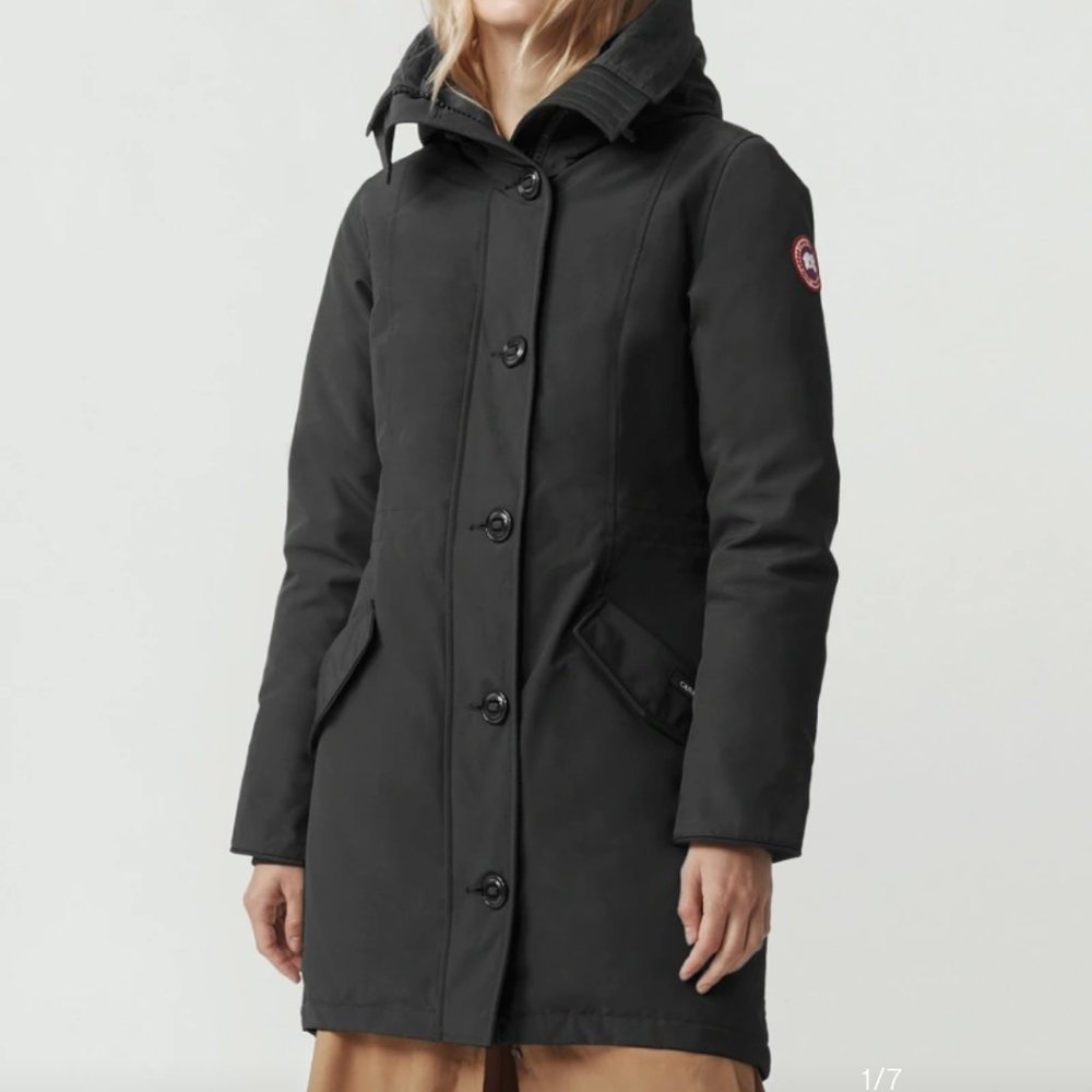 Canada Goose Parka Black Women 2XS